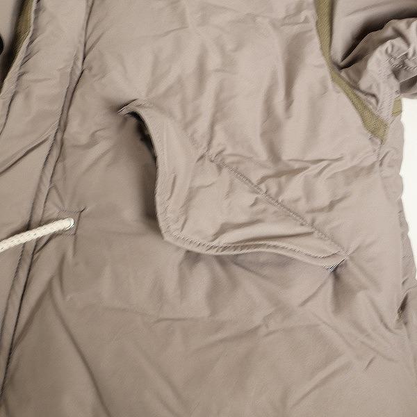 sacai サカイ 22AW PADDED LAYERED MILITARY BLOUSON ジャケット 灰 