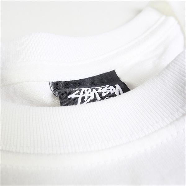 STUSSY ステューシー 24AW STOCK TOKYO LS TEE WHITE 東京限定ロンT 白