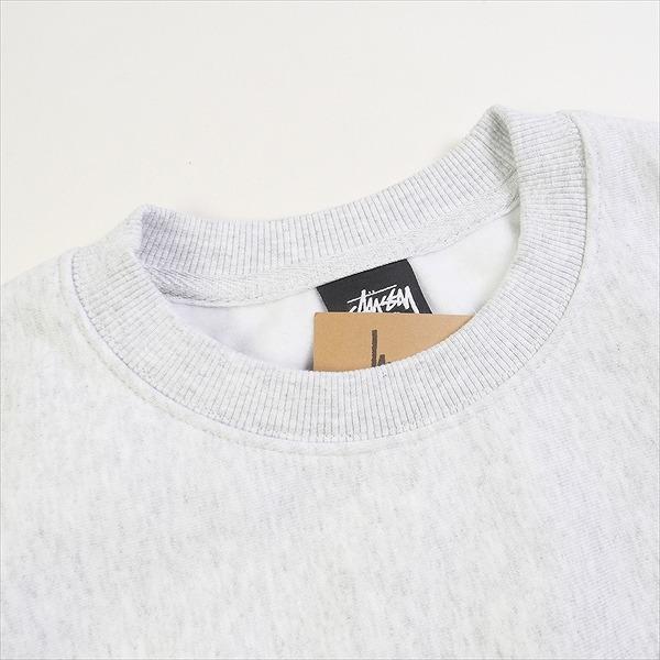 STUSSY ステューシー 24AW STOCK TOKYO CREW ASH HEATHER 東京限定