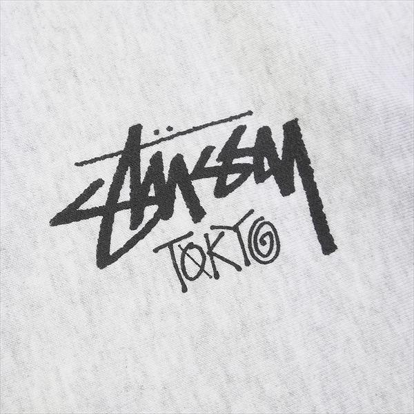 STUSSY ステューシー 24AW STOCK TOKYO CREW ASH HEATHER 東京限定