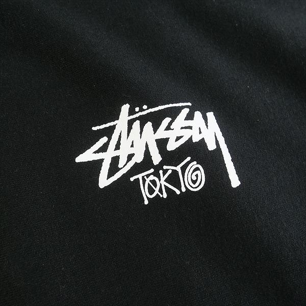 STUSSY ステューシー 24AW STOCK TOKYO HOOD BLACK 東京限定パーカー