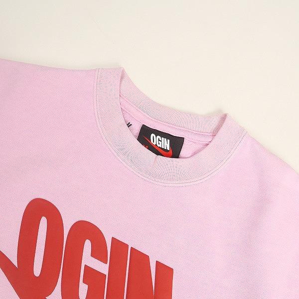 NIKE ナイキ ×NIGO 24AW AS NRG NIGO CREW FLC PINK OGINロゴクルー 
