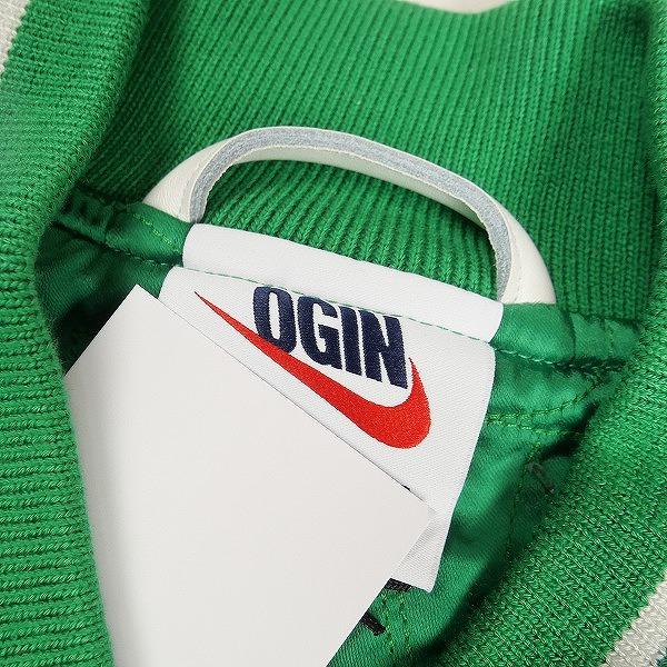 NIKE ナイキ ×NIGO 24AW AS NRG NIGO VRSTY JKT GREEN OGINロゴ