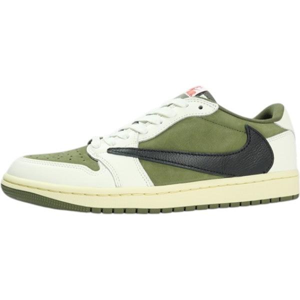 NIKE ナイキ ×Travis Scott Air Jordan 1 Low OG SP Reverse Olive 