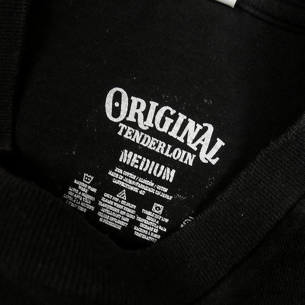 TENDERLOIN テンダーロイン TEE PLP BLACK Tシャツ 黒 Size 【M