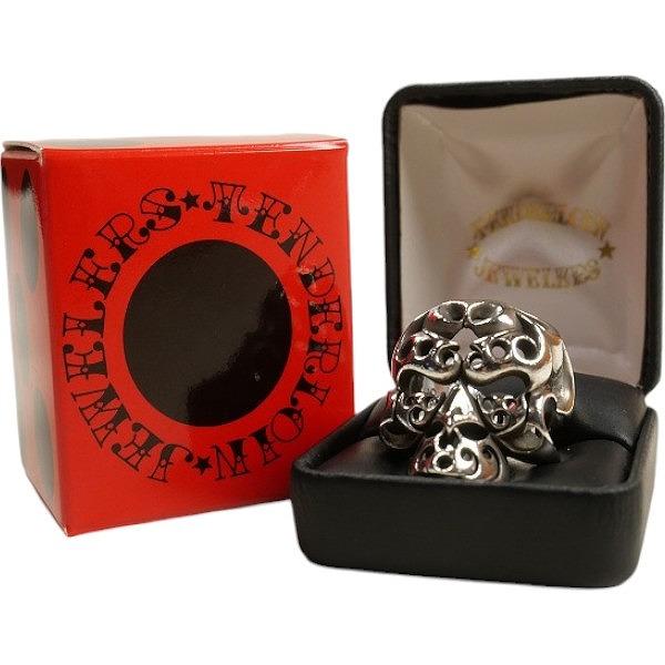 TENDERLOIN テンダーロイン SKULL RING SILVER ボルネオスカルリング 