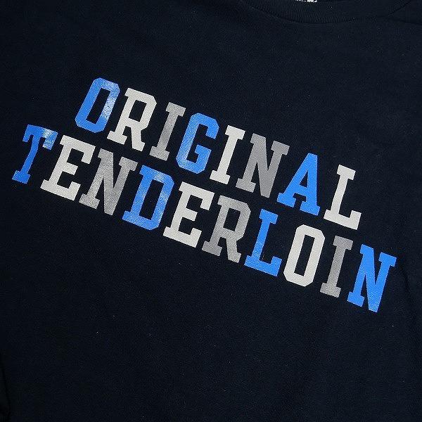 TENDERLOIN テンダーロイン LONG SLEEVE TEE 2A NAVY ロンT 紺 Size 