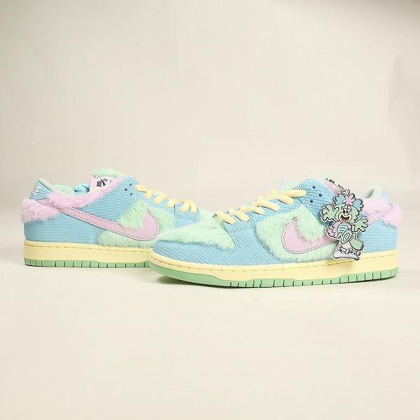 NIKE ナイキ SB ×VERDY Dunk Low Pro QS Visty Blue Gaze and Enamel