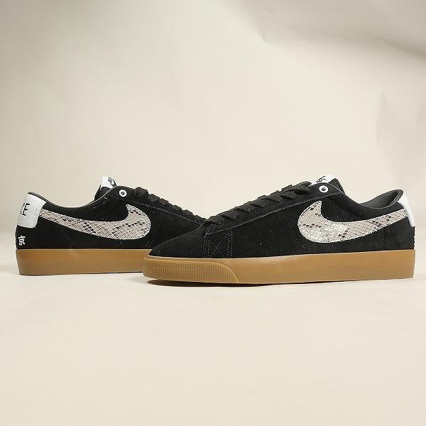 WACKO MARIA ワコマリア ×Nike SB Blazer Low Black スニーカー 黒 
