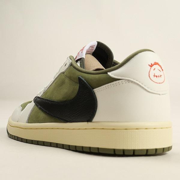 NIKE ナイキ ×Travis Scott Air Jordan 1 Low OG SP Reverse Olive 