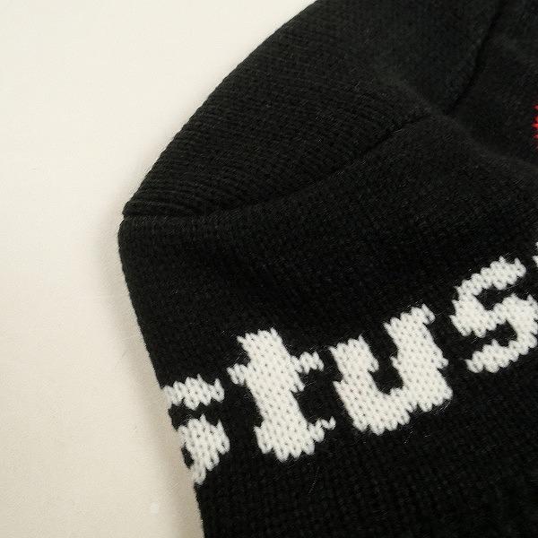 STUSSY ステューシー 24AW KNIT BUCKET HAT SPORT BLACK ハット 黒