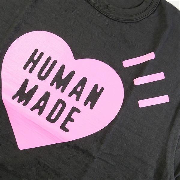HUMAN MADE ヒューマンメイド 23AW Heart T-Shirt Black 原宿店限定T 