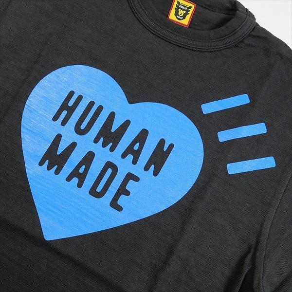 HUMAN MADE ヒューマンメイド 23AW Heart T-Shirt Black OFFLINE STORE 