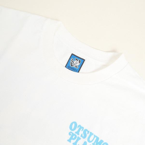 VERDY ヴェルディ OTSUMO PLAZA限定 24AW PLAZA T-SHIRT White/Blue 