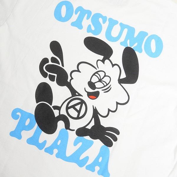 VERDY ヴェルディ OTSUMO PLAZA限定 24AW PLAZA T-SHIRT White/Blue