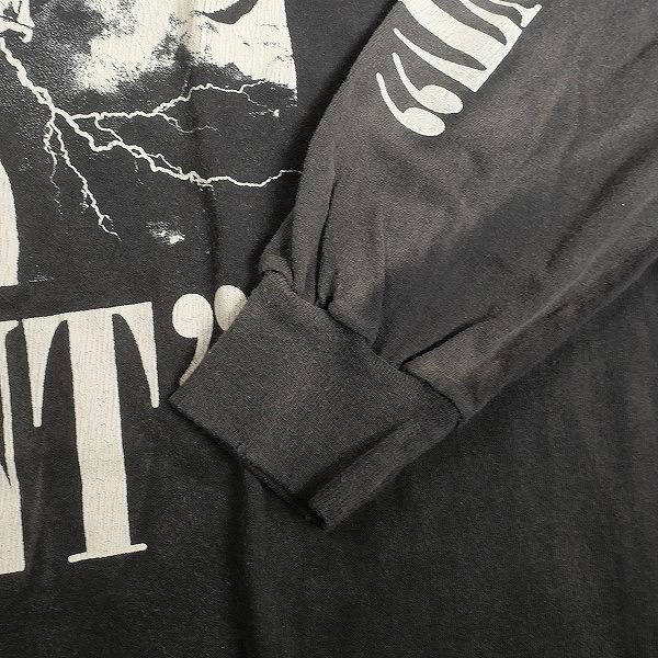 SAINT MICHAEL セント マイケル 24AW LS TEE/TEMPEST / BLACK ロンT 黒 