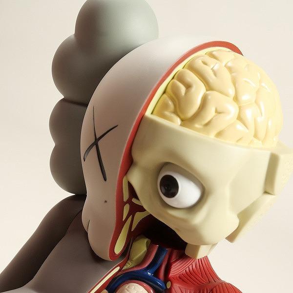 KAWS カウズ ×MEDICOM TOY COMPANION Resting Place フィギュア 茶 