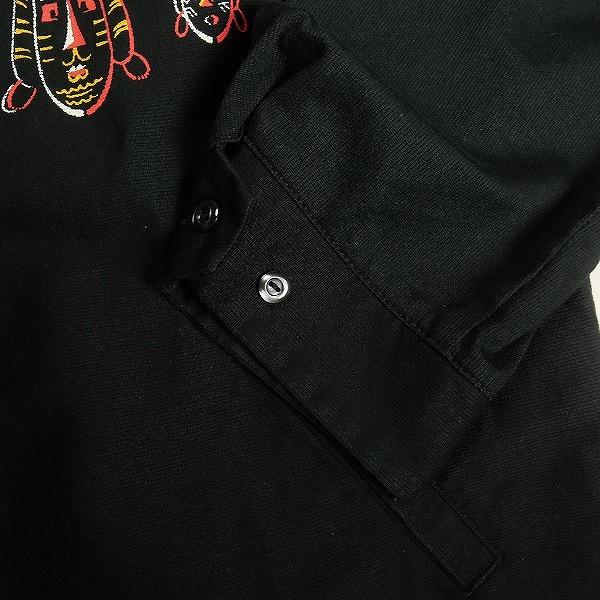 TENDERLOIN テンダーロイン SWING TOP PIQUE MSK BLACK ジャケット 黒
