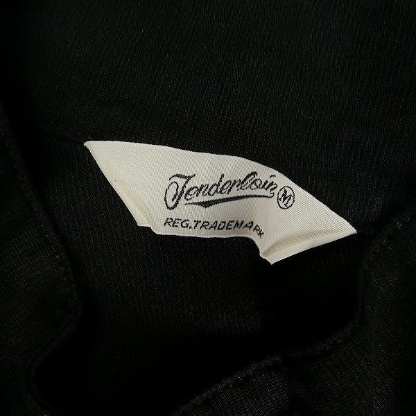 TENDERLOIN テンダーロイン SWING TOP PIQUE MSK BLACK TENDERLOIN テンダーロイン SWING TOP PIQUE MSK BLACK