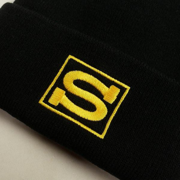 STUSSY ステューシー 24AW CUFF BEANIE S SPORT BLACK ビーニー 黒
