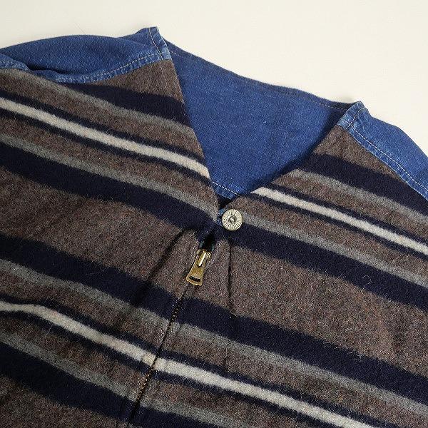 TENDERLOIN テンダーロイン DENIM BLANKET ZIP UP JKT デニム