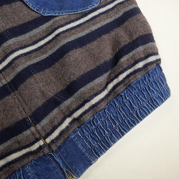 TENDERLOIN テンダーロイン DENIM BLANKET ZIP UP JKT デニム