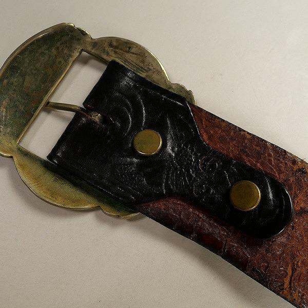 TENDERLOIN テンダーロイン T-STUD BELT レザーベルト 黒 Size 【36
