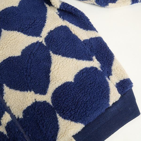 HUMAN MADE ヒューマンメイド 24AW HEART FLEECE JACKET BLUE