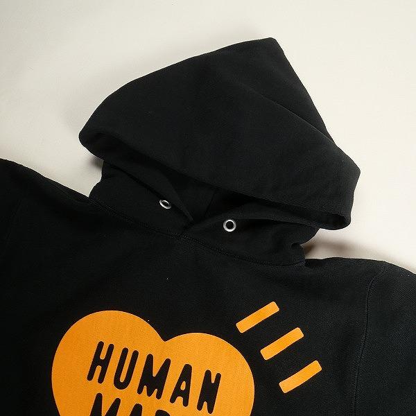 HUMAN MADE 24AW HEART HEAVY WEIGHT HOODIE SHIBUYA PARCO BLACK 渋谷
