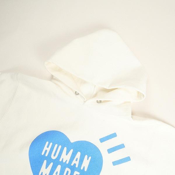 HUMAN MADE 24AW HEART HEAVY WEIGHT HOODIE OFFLINE STORE WHITE