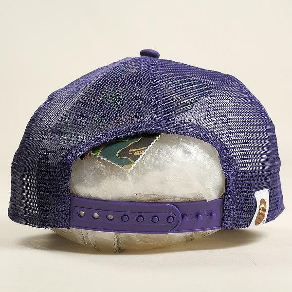 A BATHING APE ア ベイシング エイプ ×NEW ERA 9FORTY STA CAP PURPLE