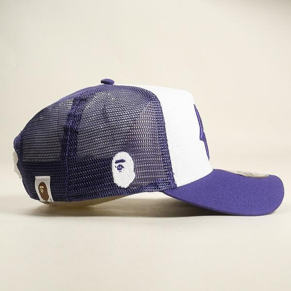 A BATHING APE ア ベイシング エイプ ×NEW ERA 9FORTY STA CAP PURPLE