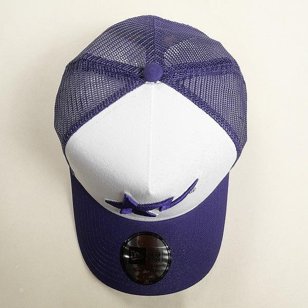 A BATHING APE ア ベイシング エイプ ×NEW ERA 9FORTY STA CAP PURPLE