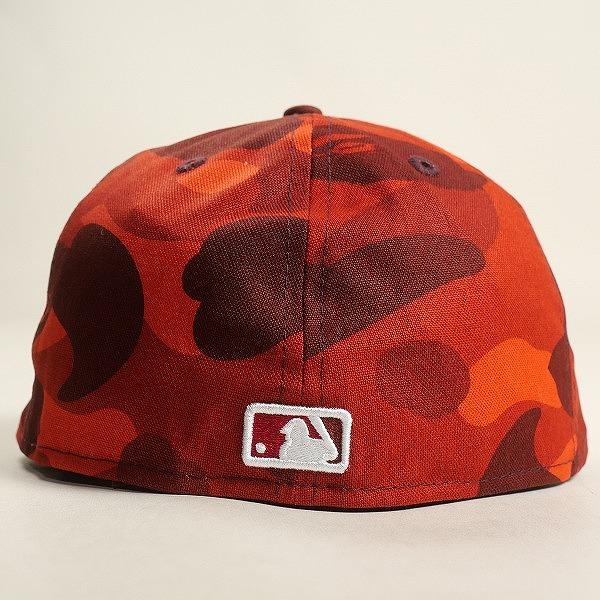 A BATHING APE ア ベイシング エイプ ×MLB ANGELS NEW ERA CAP