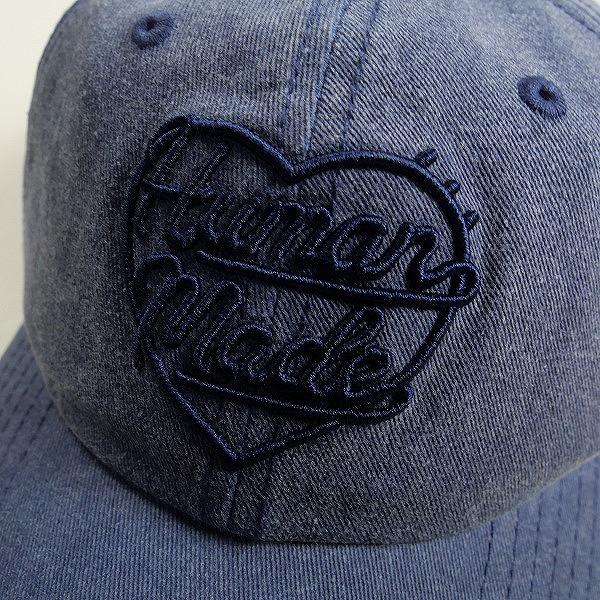 HUMAN MADE ヒューマンメイド 24AW 6PANEL TWILL CAP #1 NAVY HUMAN MADE ヒューマンメイド 24AW 6PANEL TWILL CAP #1 NAVY