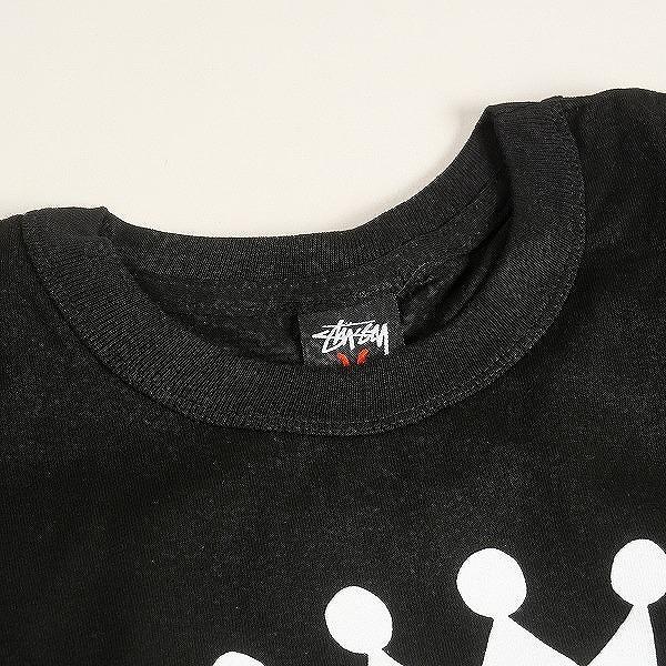 STUSSY ステューシー ONE WORLD LOVE L/S BLACK ロンT 黒 Size 【M