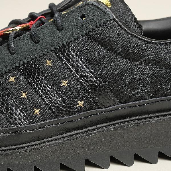 adidas アディダス ×CLOT SUPERSTAR LNY JR5114 スニーカー 黒 Size 