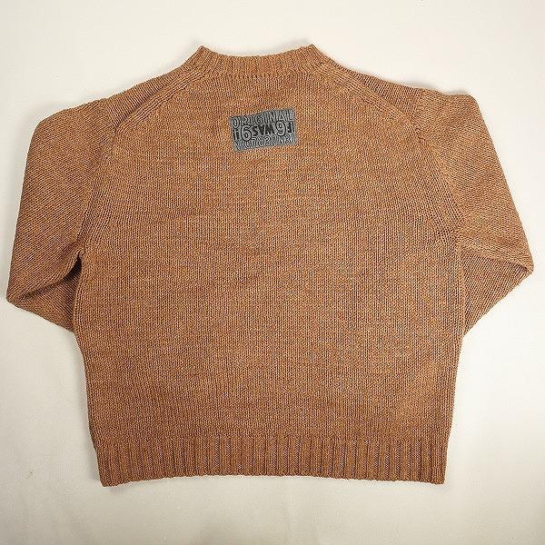 TENDERLOIN テンダーロイン V NECK COTTON KNIT BROWN ニット 茶 Size 