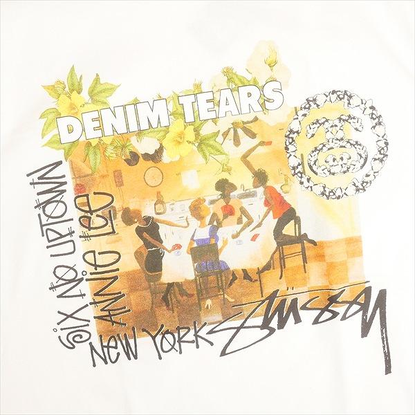 STUSSY ステューシー ×DENIM TEARS 25SS ANNIE LEE TEE WHITE Tシャツ