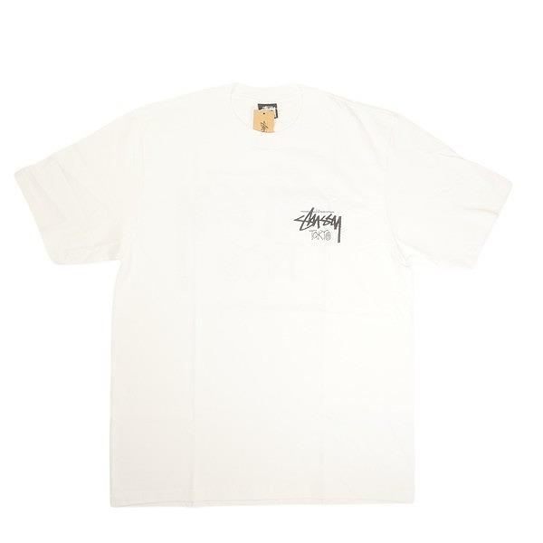 STUSSY Tシャツ STOCK TOKYO SS25 TEE ステューシー Stussy Stock Tokyo Tee White Men's - SS25 - US