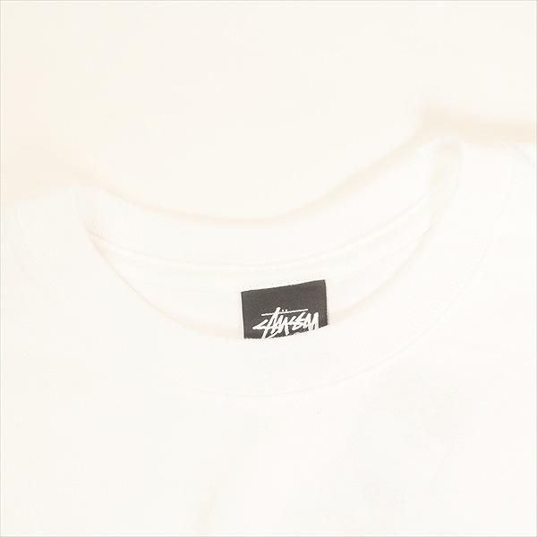 STUSSY ステューシー 25SS STOCK TOKYO LS TEE WHITE 東京限定ロンT 白