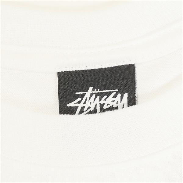 STUSSY ステューシー 25SS STOCK TOKYO LS TEE WHITE 東京限定ロンT 白