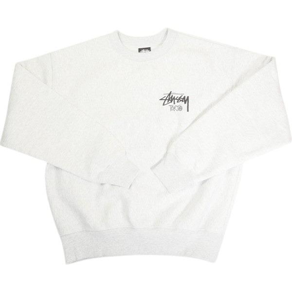 STUSSY ステューシー 25SS STOCK TOKYO CREW ASH HEATHER 東京限定