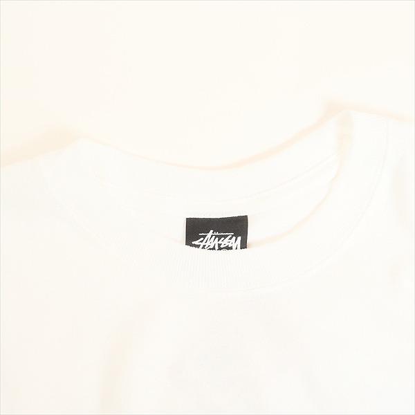 STUSSY ステューシー 25SS STOCK NEW YORK LS TEE WHITE ニューヨーク