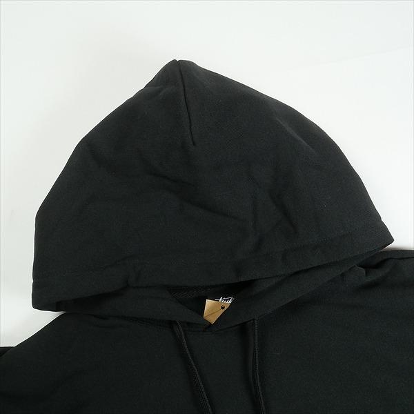 STUSSY ステューシー 25SS STOCK PARIS HOOD BLACK パリ限定パーカー 