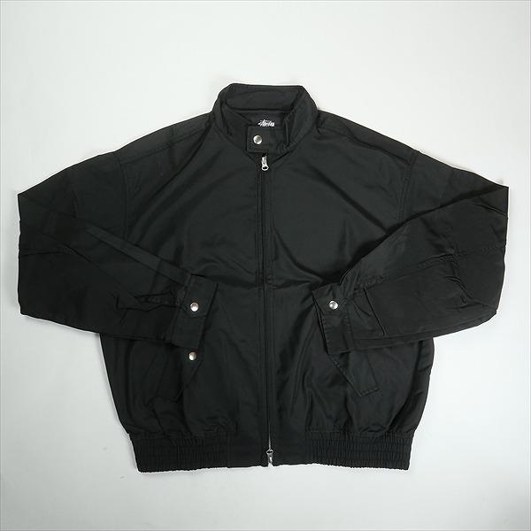 STUSSY 25SS SURF TEAM HARRINGTON JACKET BLACK ジャケット 黒 Size