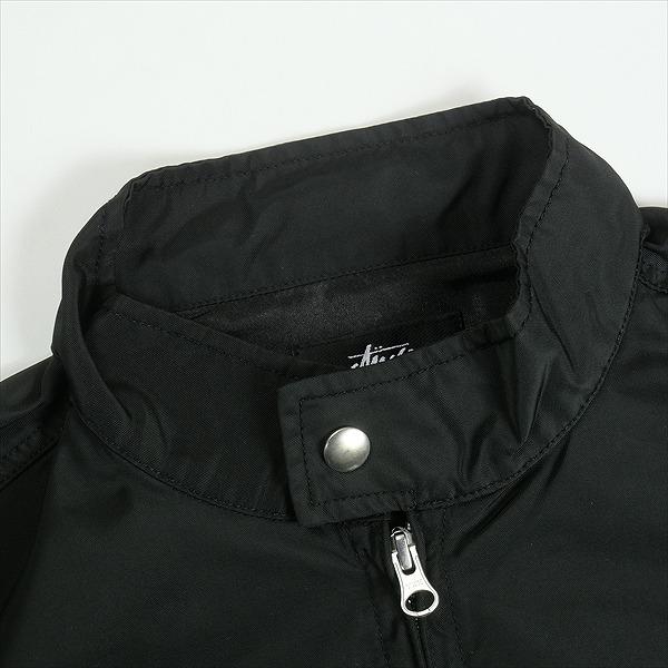 STUSSY 25SS SURF TEAM HARRINGTON JACKET BLACK ジャケット 黒 Size 