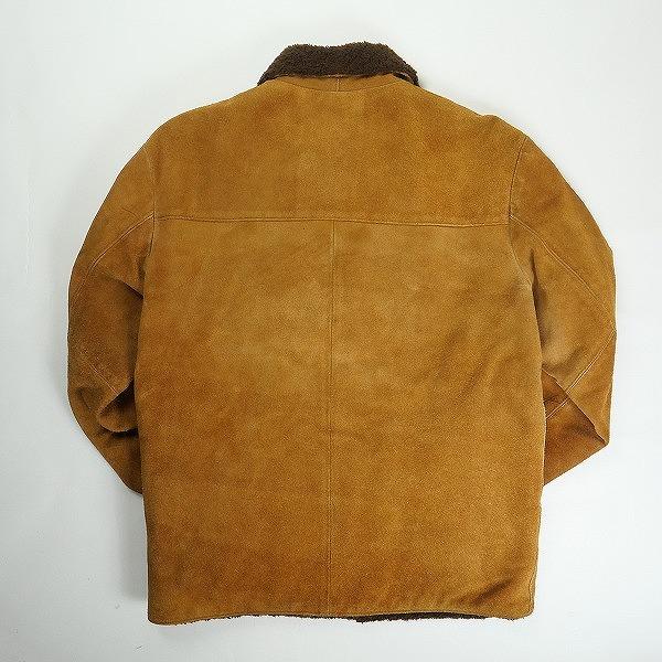 ゆ*う様 TENDERLOIN テンダーロイン　ベスト　ボア　スエード　美品　木 TENDERLOIN テンダーロイン 10AW T-SADDLE SUEDE JKT BROWN サドル
