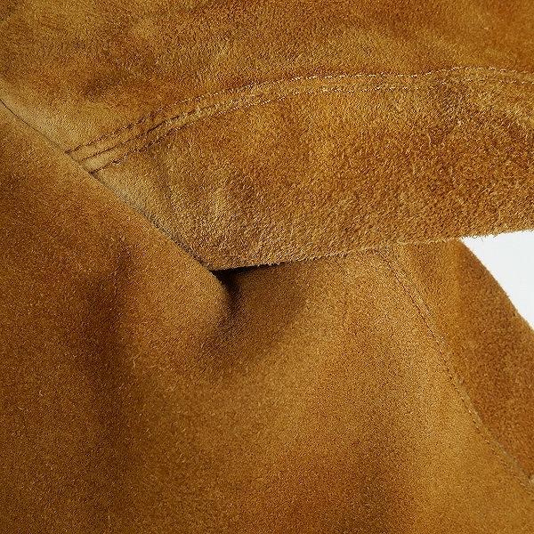 TENDERLOIN テンダーロイン 10AW T-SADDLE SUEDE JKT BROWN サドル