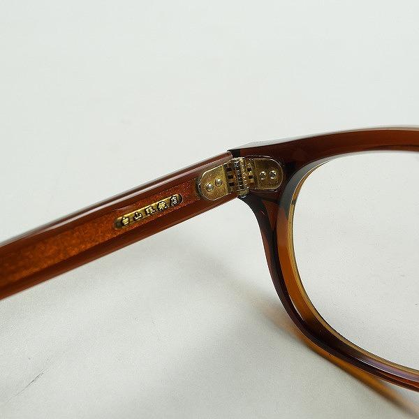 TENDERLOIN テンダーロイン ×白山眼鏡店 T-JERRY BROWN サングラス 茶